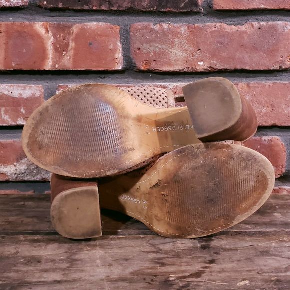 Kelsi Dagger Brooklyn Goya Perforated Heels - Picture 9 of 10